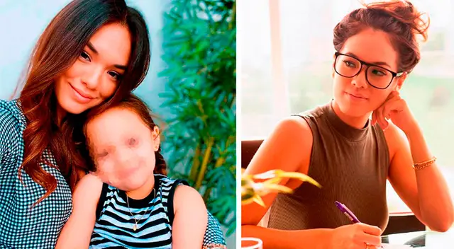 Jazmín Pinedo orgullosa de su hija Khaleesi.