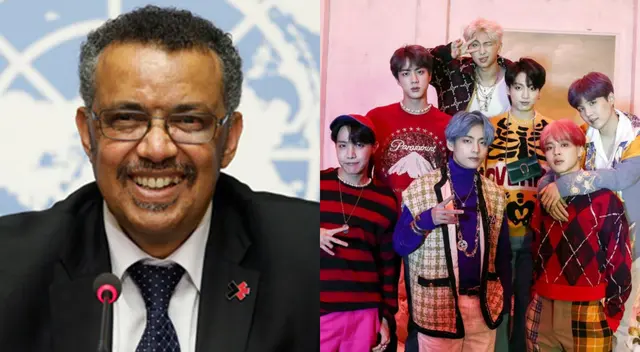 Tedros Adhanom Ghebreyesus aplaudió a BTS por llamar a la prevención contra el coronavirus y los felicitó por su logro en Billboard.