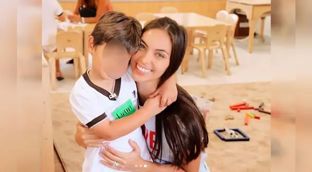 Natalie Vértiz recibe saludo de Yaco Eskenazi y su hijo tras ingreso a ‘Estás en Todas’