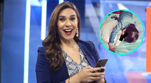 Verónica Linares se convirtió en madre por segunda vez hace unos días, y ahora muestra feliz cómo pasa el tiempo junto a su familia.