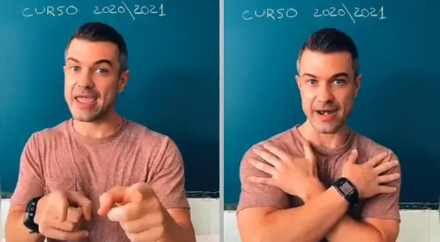 El clip cuenta con miles de reproducciones en TikTok. El clip cuenta con miles de reproducciones en TikTok.