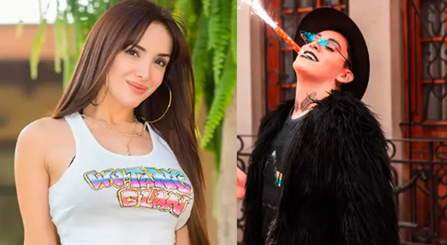 La modelo Rosángela Espinoza no dudó en responderle al tiktoker Kunno, quien le envió un rotundo mensaje en redes.