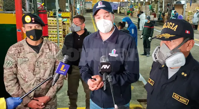 George Forsyth, alcalde de La Victoria. George Forsyth, alcalde de La Victoria.