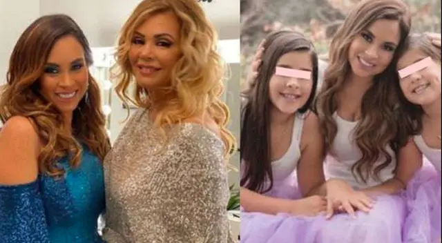 Gisela Valcárcel se reencontró con Ethel Pozo y sus nietas tras 6 meses de no verlas
