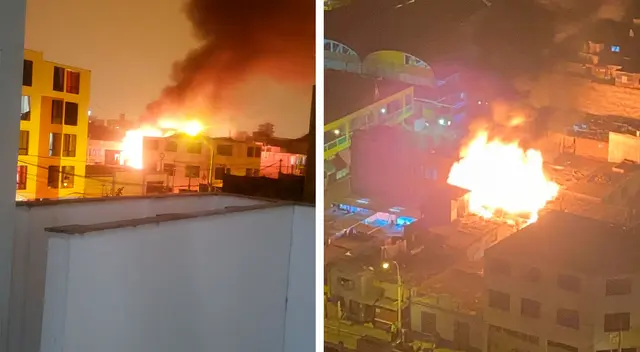 Incendio ocurrió la noche de este último domingo.