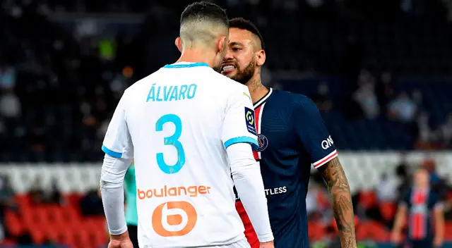 Neymar vs. Álvaro: el duelo siguió en redes. Neymar vs. Álvaro: el duelo siguió en redes.