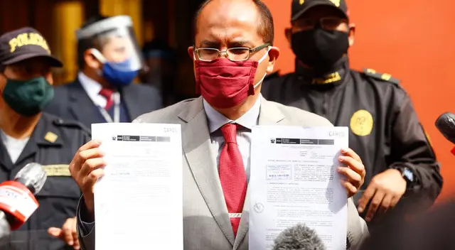 Procurador jurídico del Estado en temas constitucionales, Miguel Burga.