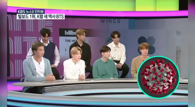 Los integrantes de BTS, Jungkook y RM, se conmovieron al dirigirse con palabras de aliento a quienes sufren por la pandemia de coronavirus.