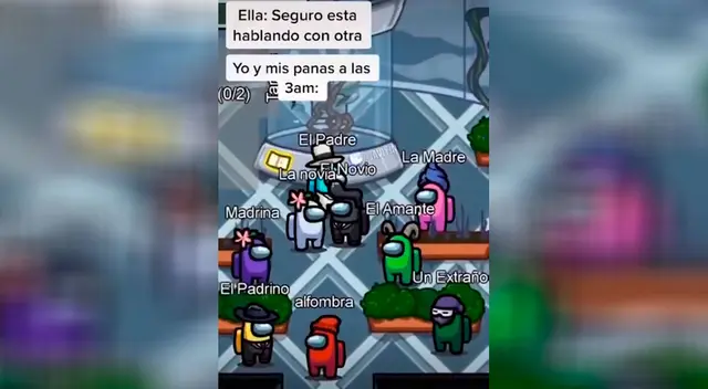 Organizan boda dentro de Among Us, pero el impostor termina por arruinarlo todo Organizan boda dentro de Among Us, pero el impostor termina por arruinarlo todo