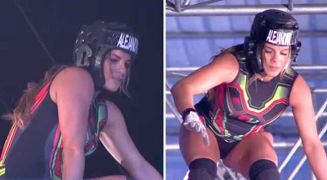 Alejandra Baigorria logró cumplir reto de altura.