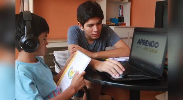 Aprendo en casa: programación y horario de clases virtuales.