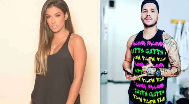 Shirley Arica molesta con su expareja.