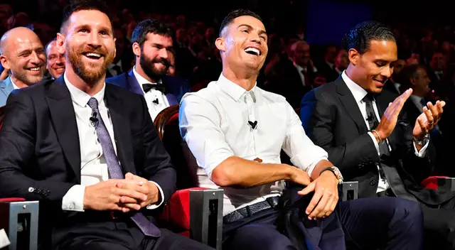 Messi y Cristiano Ronaldo, figuras en TikTok. Messi y Cristiano Ronaldo, figuras en TikTok.