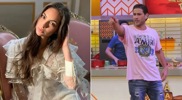 Yaco Eskenazi saca cara por Natalie Vértiz. Yaco Eskenazi saca cara por Natalie Vértiz.