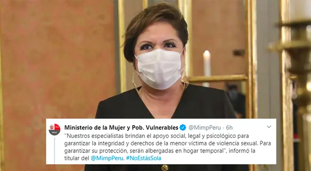 Rosario Sasieta se pronunció sobre adolescente que sufrió de agresión sexual.