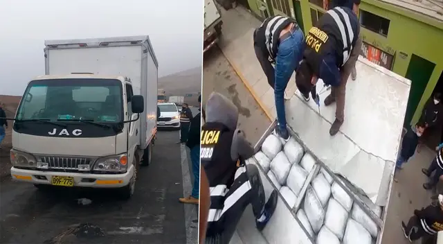 El carro y la PNP en pleno trabajo El carro y la PNP en pleno trabajo