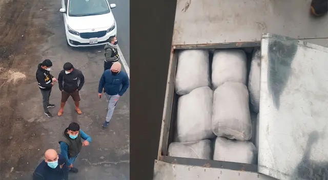 El detenido captado por el Dron de la PNP El detenido captado por el Dron de la PNP