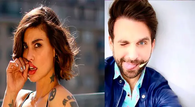 Angie Jibaja le envia mensaje a Peluchín.