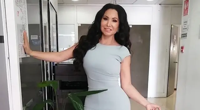 Janet Barboza agradecida con el diario El Popular.