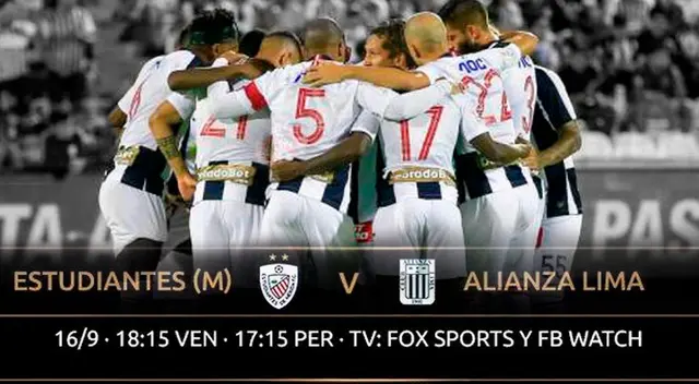 Alianza Lima va por sus primeros tres puntos en la Copa.