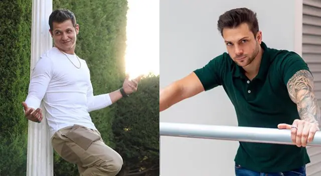 Gino Pesaressi juega broma a Nicola Porcella. Gino Pesaressi juega broma a Nicola Porcella.