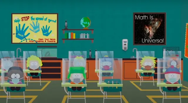 South Park estrenará un episodio que tendrá como tema el coronavirus.