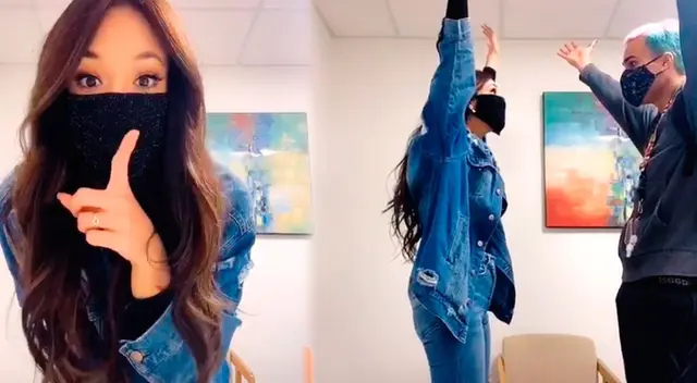 Jazmín Pinedo sorprendió al grabar un divertido video en TikTok con Gino Assereto, pero los resultados no fueron los que ella esperaba.