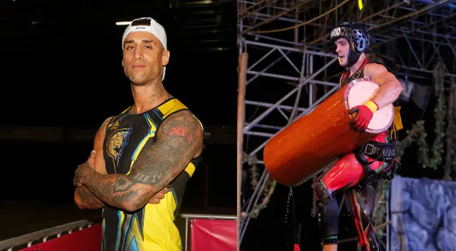 Los competidores Mario Irivarren y Jota Benz no tuvieron una buena noche en la última edición de Esto es guerra. Los competidores Mario Irivarren y Jota Benz no tuvieron una buena noche en la última edición de Esto es guerra.