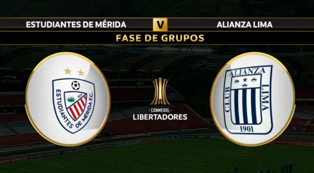 Alianza ya juega ante Estudiantes de Mérida.