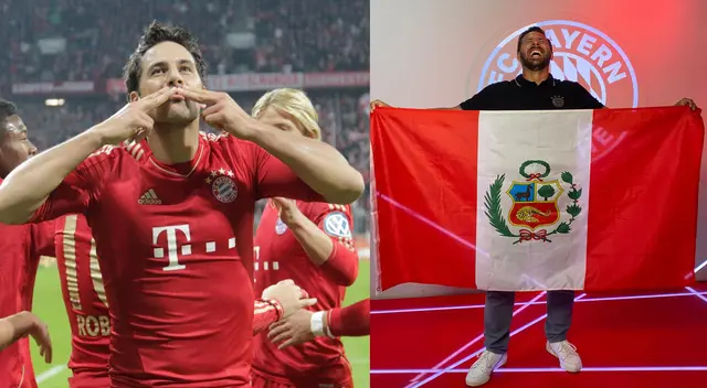 Claudio Pizarro, embajador y leyenda del Bayern Múnich.