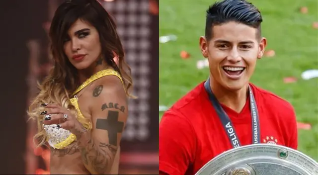 Al dar detalles de su cercanía, Angie Jibaja aseguró que el futbolista James Rodríguez siempre la trató con respeto.