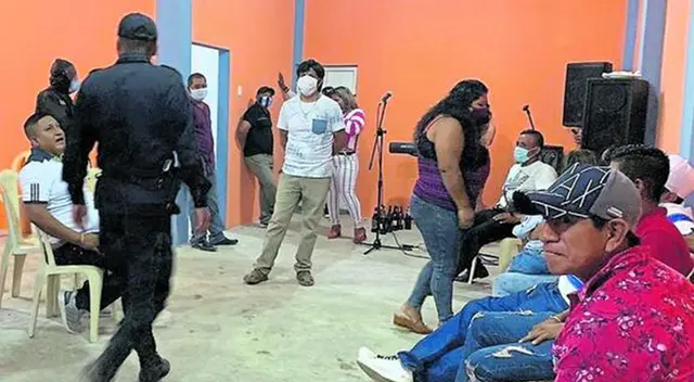Multas a personas que asistieron a fiesta clandestina en Tumbes.