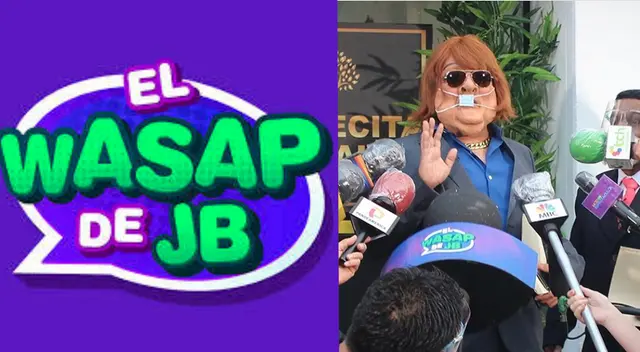 El wasap de JB muestra avance de parodia sobre Richard Swing con nueva mascarilla