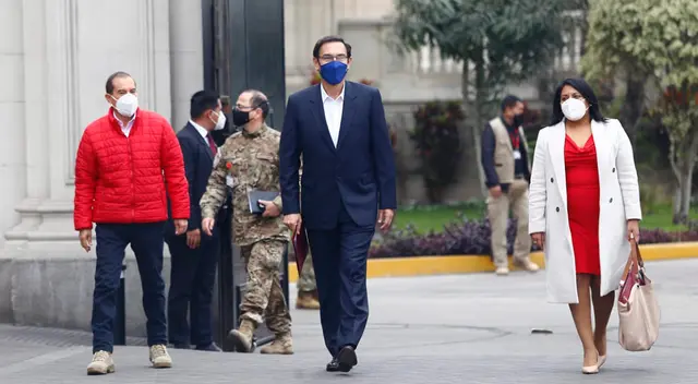 Martín Vizcarra asistió al congreso antes de viajar a Trujillo.