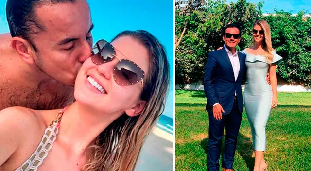 Brunella Horna sorprende a Richard Acuña en el día de su cumpleaños