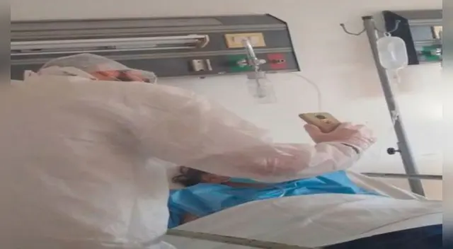 La mujer no pudo ganar la batalla contra la letal pandemia de coronavirus. La mujer no pudo ganar la batalla contra la letal pandemia de coronavirus.