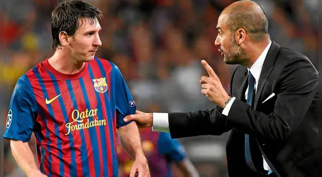 Messi y Guardiola guardan una gran relación. Messi y Guardiola guardan una gran relación.