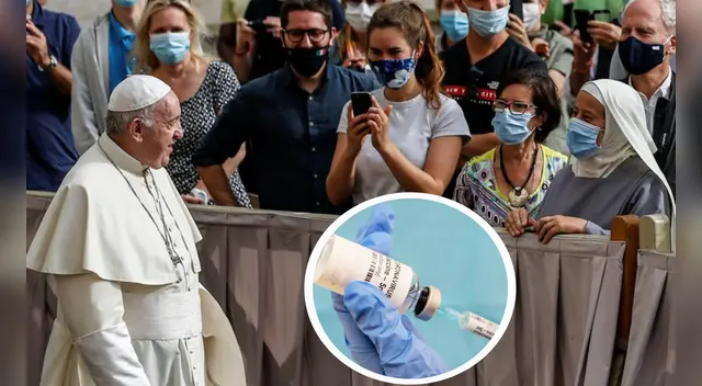 El papa pidió que la vacuna no solo esté al alcance de los países más ricos.