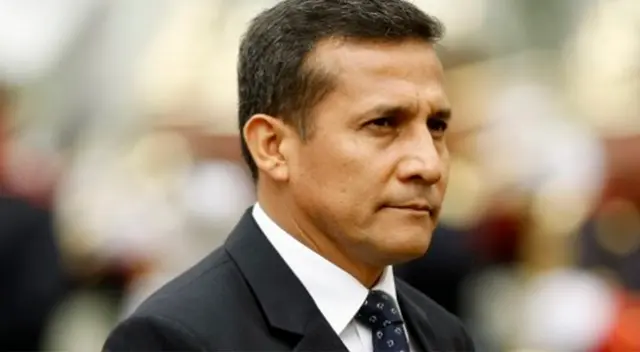 Ollanta Humala se encontró a favor de no vacar al presidente.