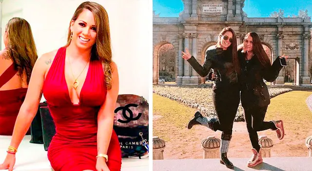 Melissa Klug se divierte con su hija Gianella Marquina. Melissa Klug se divierte con su hija Gianella Marquina.