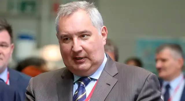 Jefe de la corporación espacial rusa Roscosmos, Dmitry Rogozin.