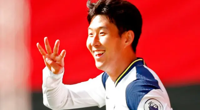 Son convirtió un póker y se llevó el balón a casa.