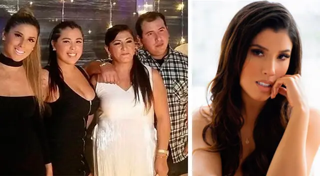 Yahaira Plasencia feliz junto su familia. Yahaira Plasencia feliz junto su familia.