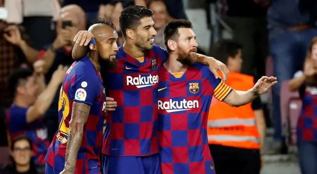 Arturo Vidal formó parte de la ofensiva del Barcelona | Foto:EFE Arturo Vidal formó parte de la ofensiva del Barcelona | Foto:EFE