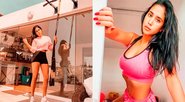 Melissa Paredes molesta por no haber bajado de peso.