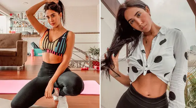 Melissa Paredes molesta por no haber bajado de peso.