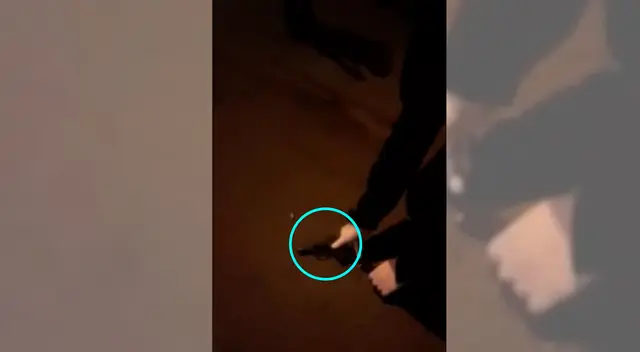 Delincuente recibe un disparo de su cómplice. Delincuente recibe un disparo de su cómplice.