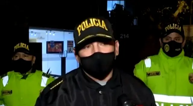 PNP interviene fiesta clandestina en el Cercado de Lima.