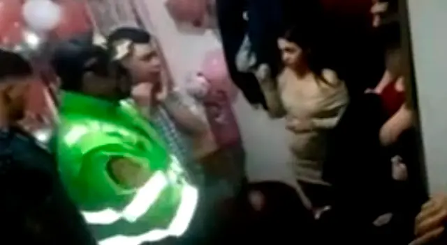 PNP interviene fiesta clandestina en el Cercado de Lima.