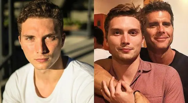 Stefano Meier se presentó en En boca de todos y evitó las comparaciones con su padre Christian Meier.